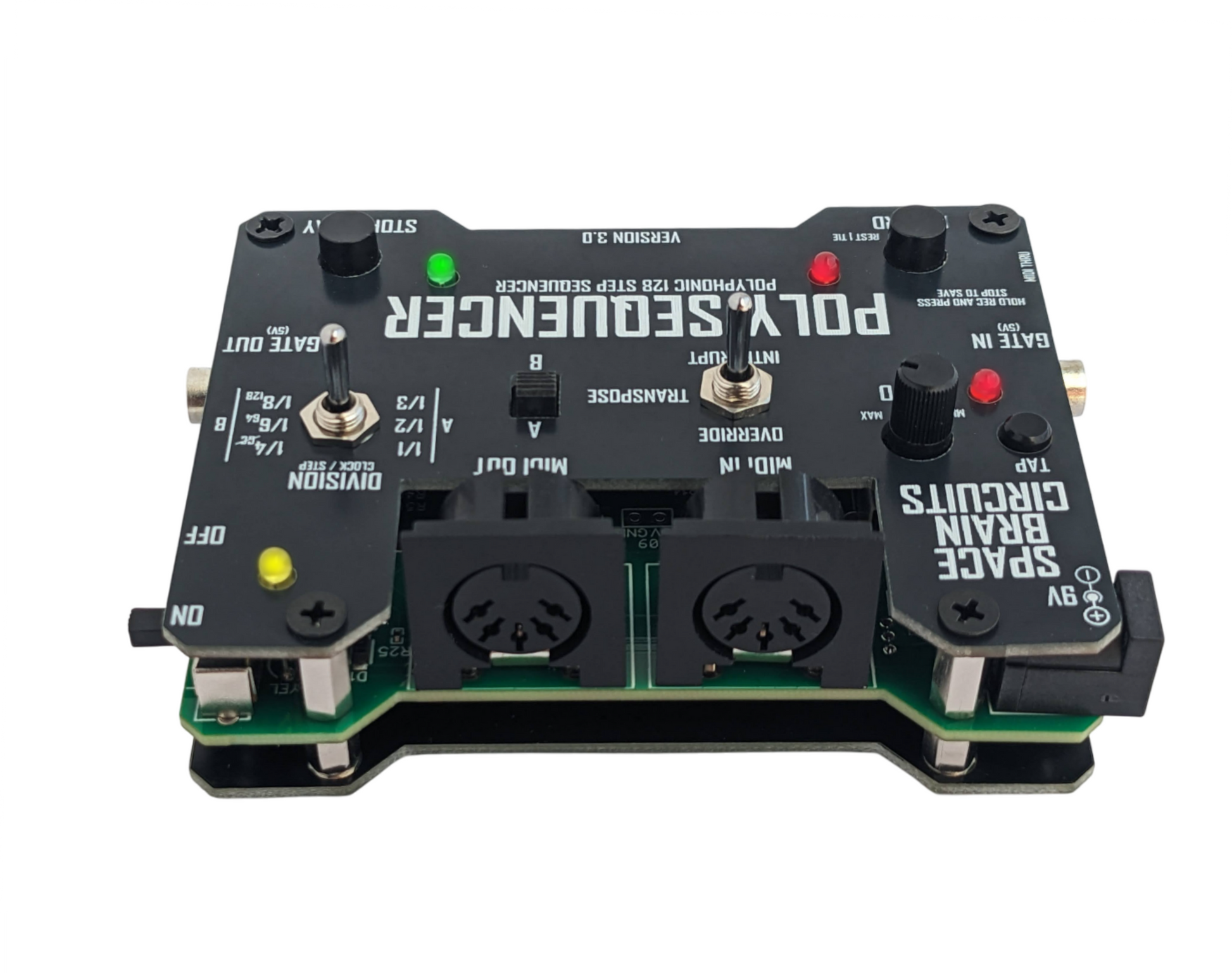 Poly Sequencer V3 - 128 Step Midi Sequencer – Space Brain Circuits