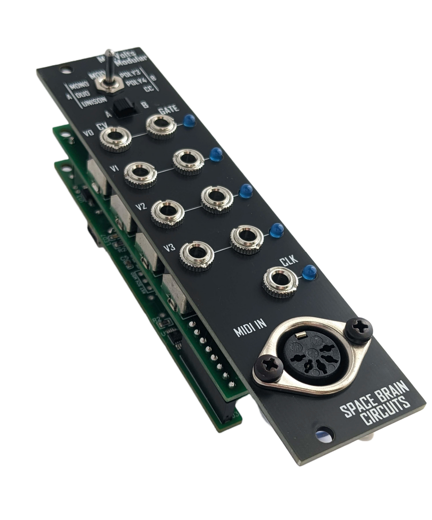 MidiVolts Modular - Polyphonic 4 Voice Midi to CV Controller – Space ...