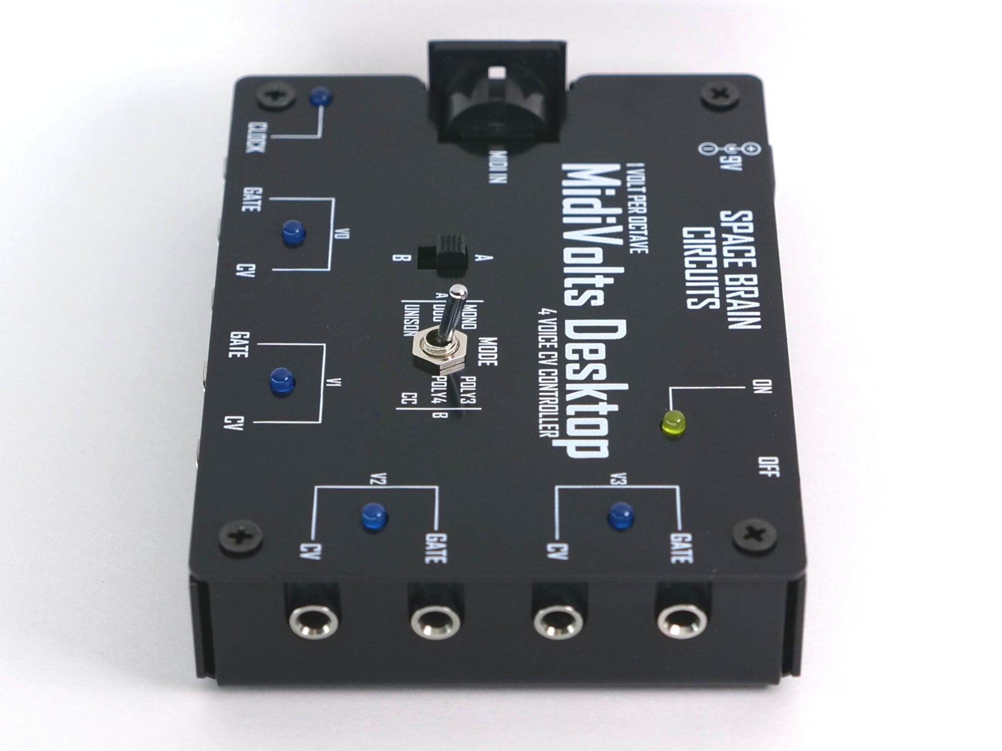 MidiVolts Desktop - Polyphonic 4 Voice Midi to CV Controller