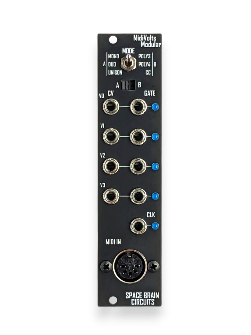 MidiVolts Modular - Polyphonic 4 Voice Midi to CV Controller – Space ...