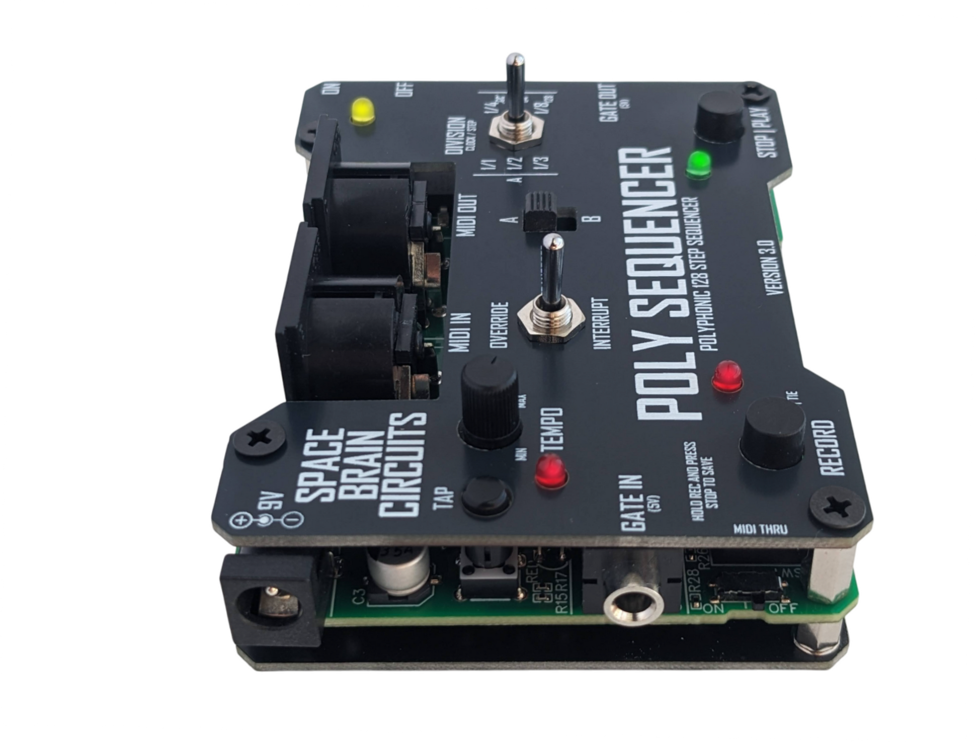 Poly Sequencer V3 - 128 Step Midi Sequencer – Space Brain Circuits
