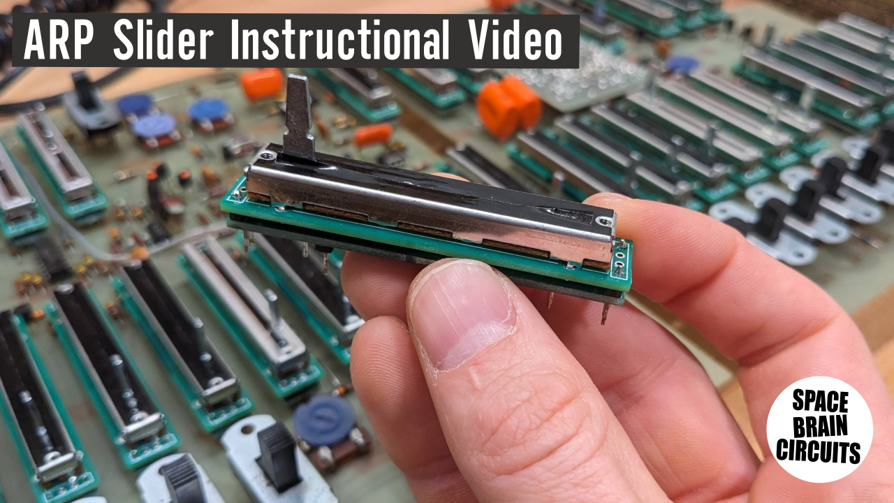 Load video: ARP Odyssey Sliders